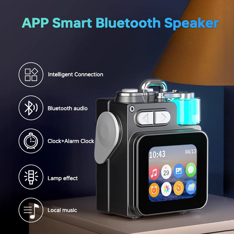 DK08 Mini Portable Multifunctional Speaker (Black)